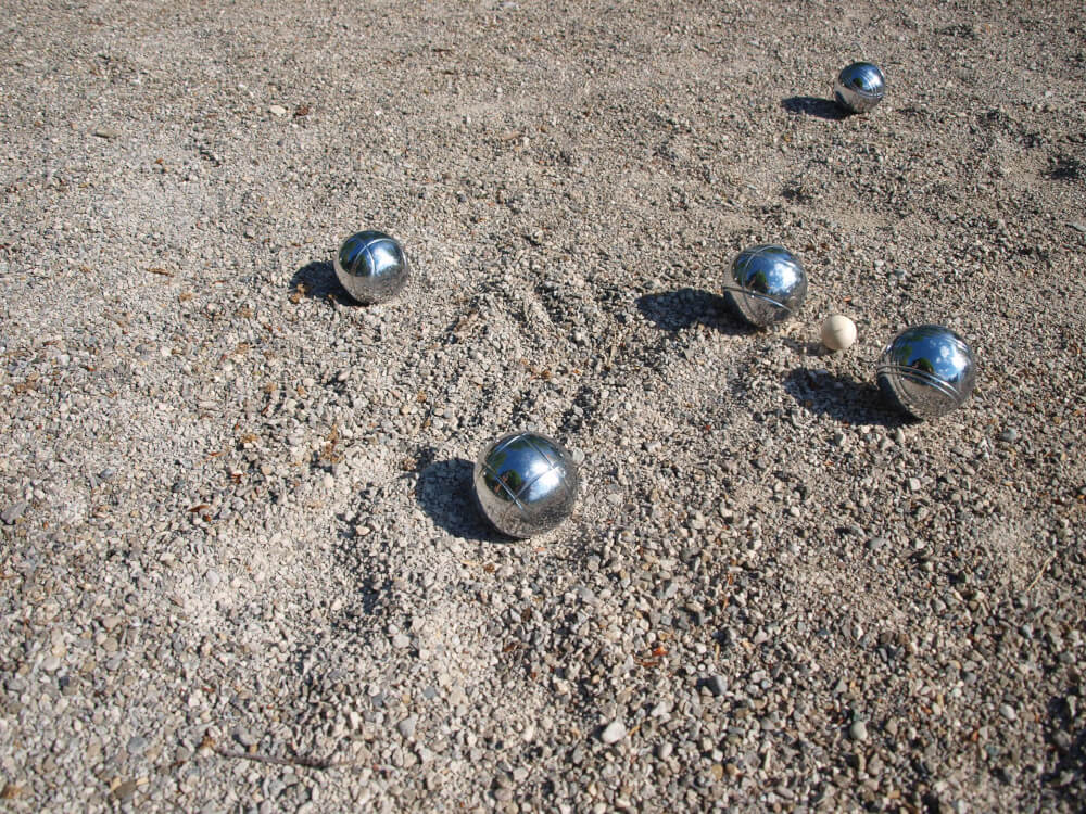 Schildkröt Boule / Boccia / Petanque Set Stahl