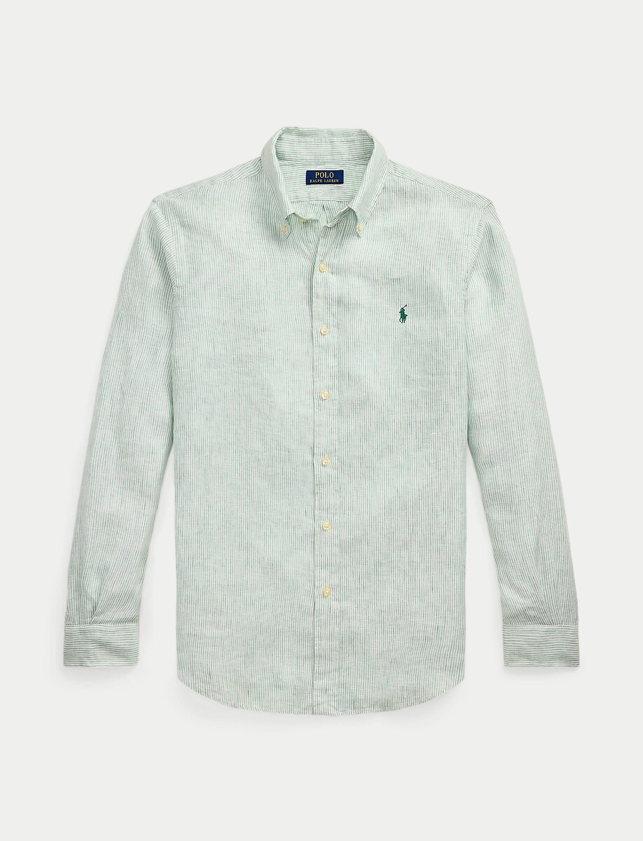 POLO RALPH LAUREN<br>Camisa de linho sob medida