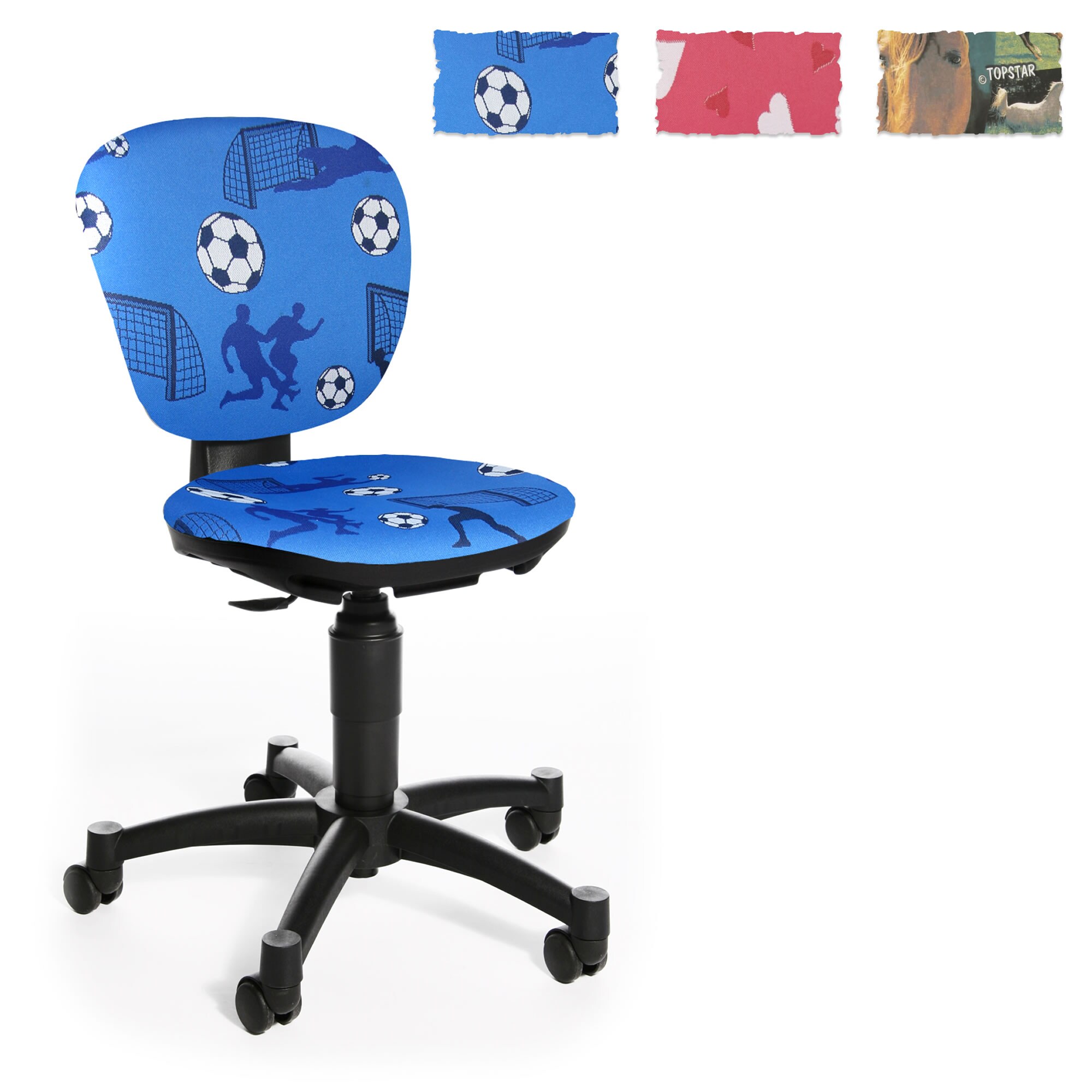 Kinderdrehstuhl MAXX KID Stoff ohne Armlehnen Topstar