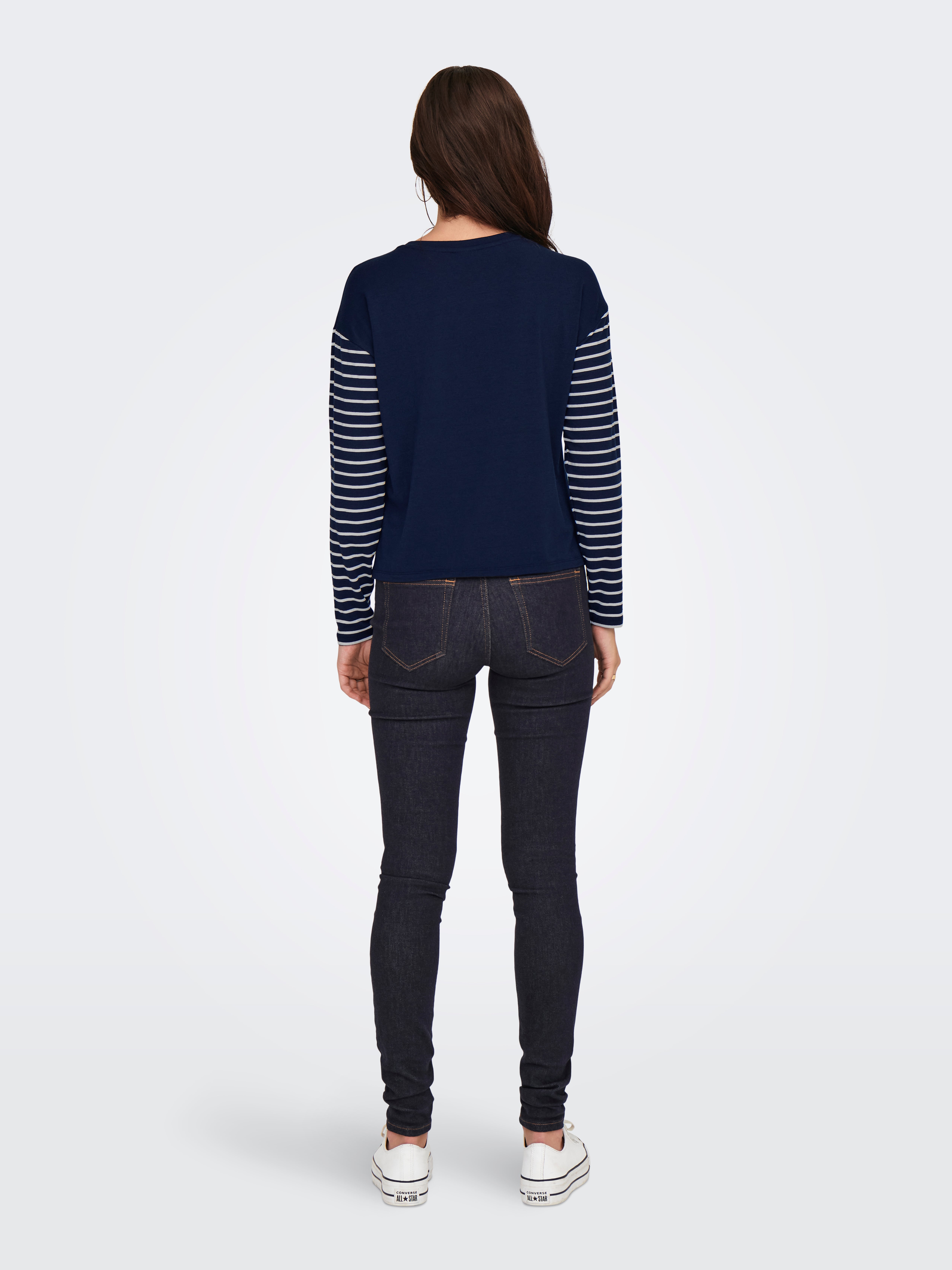 JDYBOLD Top Black Iris