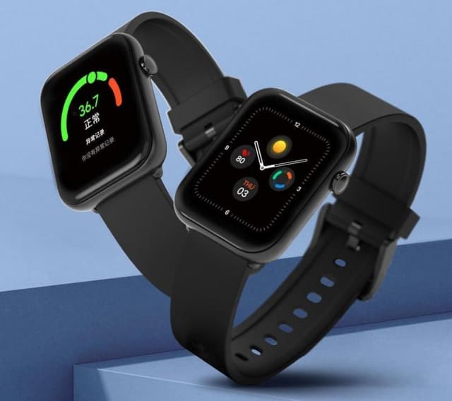 TicWatch Smart Watch GTH Smart ure, Touchscreen, Vandtæt, Bluetooth, Sort