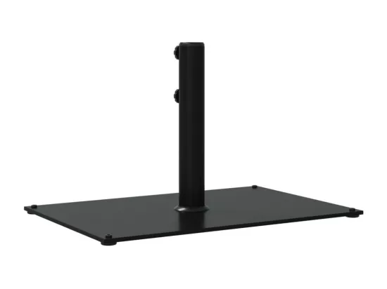 Base de parasol pour mats ?32/38/48 mm 15 kg rectangulaire