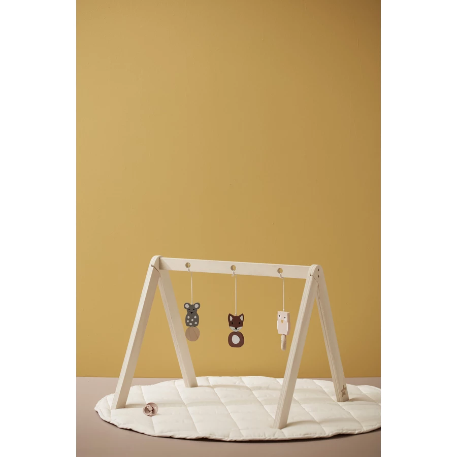 Kids Concept® Spielteppich rund, beige