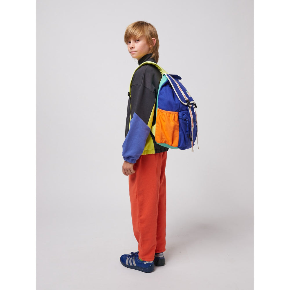 Køb Bobo Choses Blue Smiling Label Rygsæk