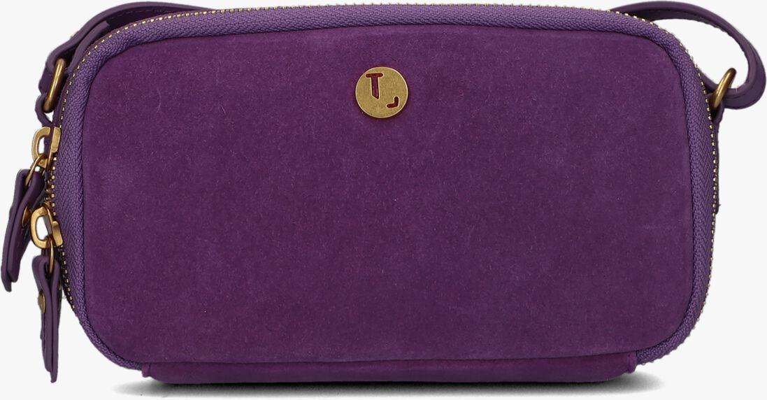LOULOU ESSENTIELS paarse loulou essentiels schoudertas mobilebag sugar