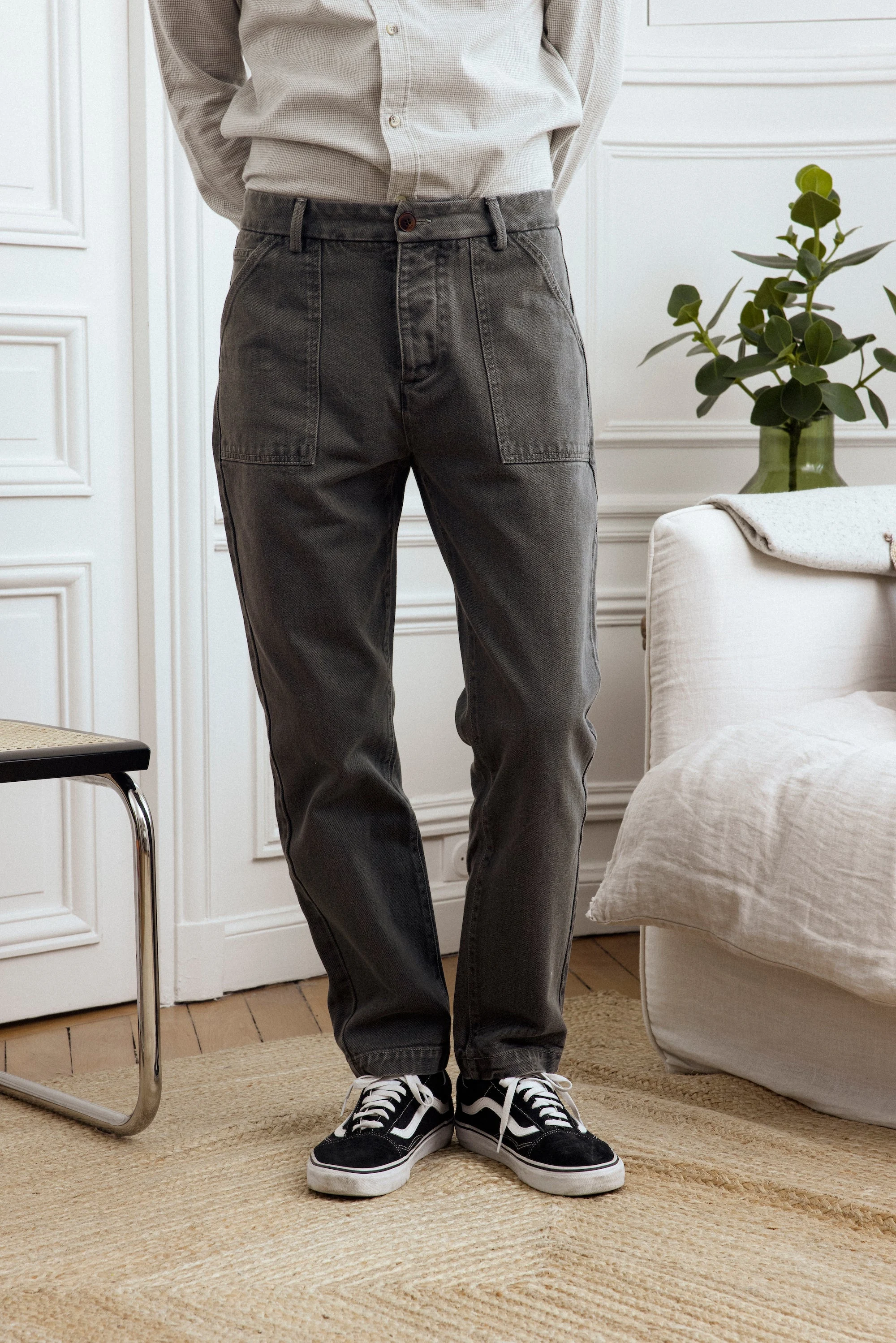 Pantalon fatigue | Gris