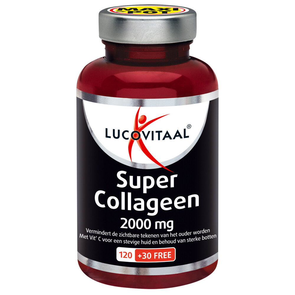 Lucovitaal Super Collageen 2000 mg Maxipot150 tabletten