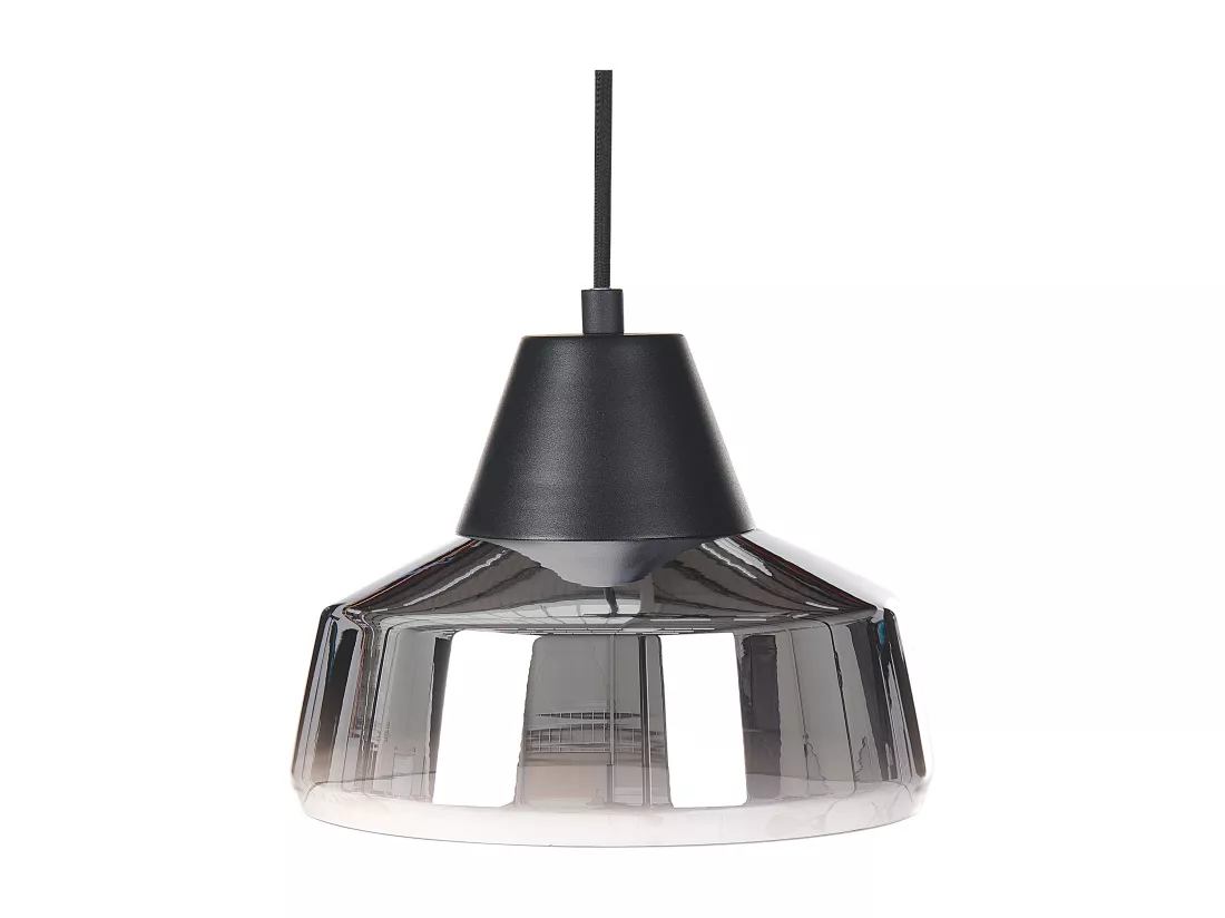 Lampe suspension TALPARO Verre Argenté