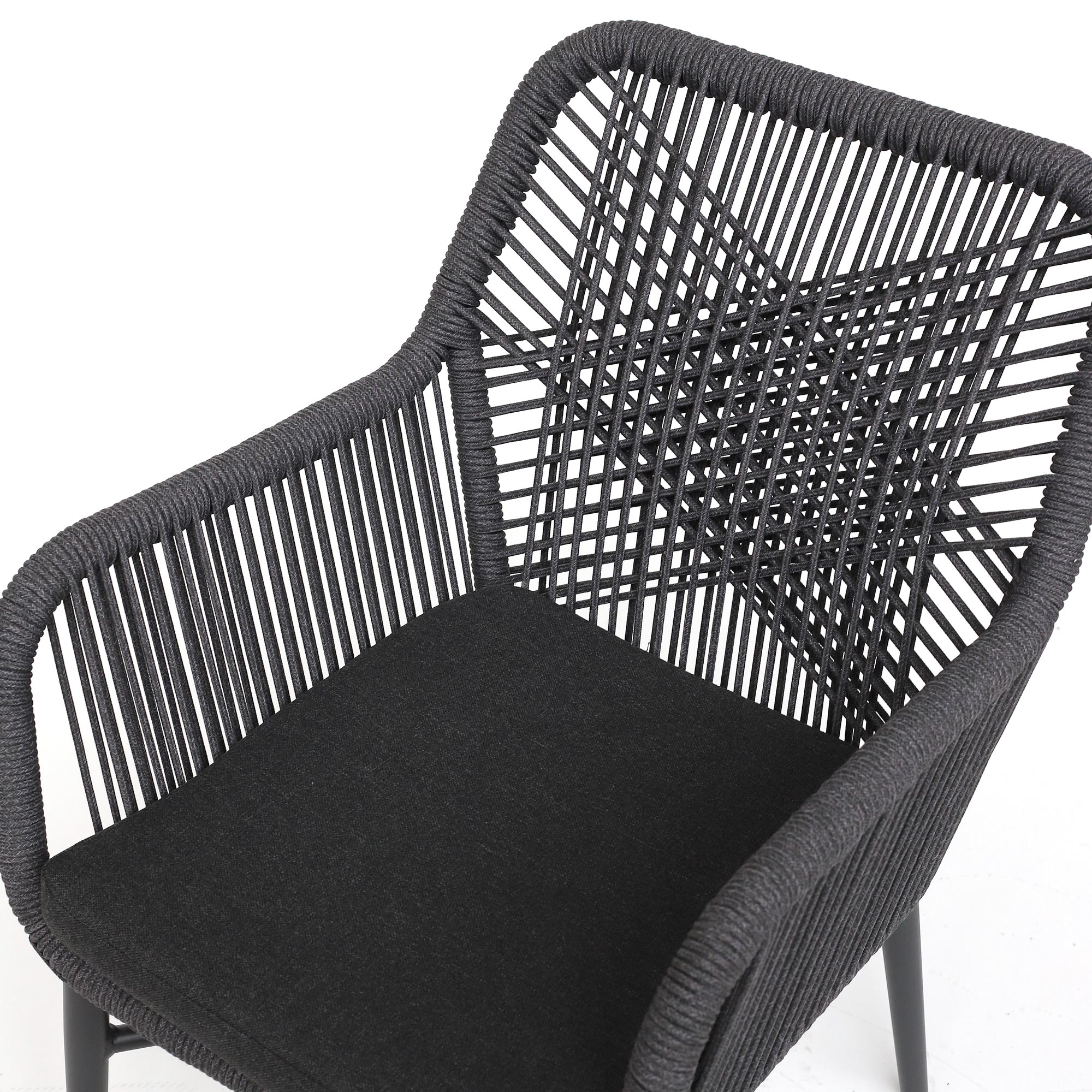Armsessel 'Denholdt' anthrazit, stapelbar, B 56,5 cm, H 84 cm, L 63 cm günstig bestellen