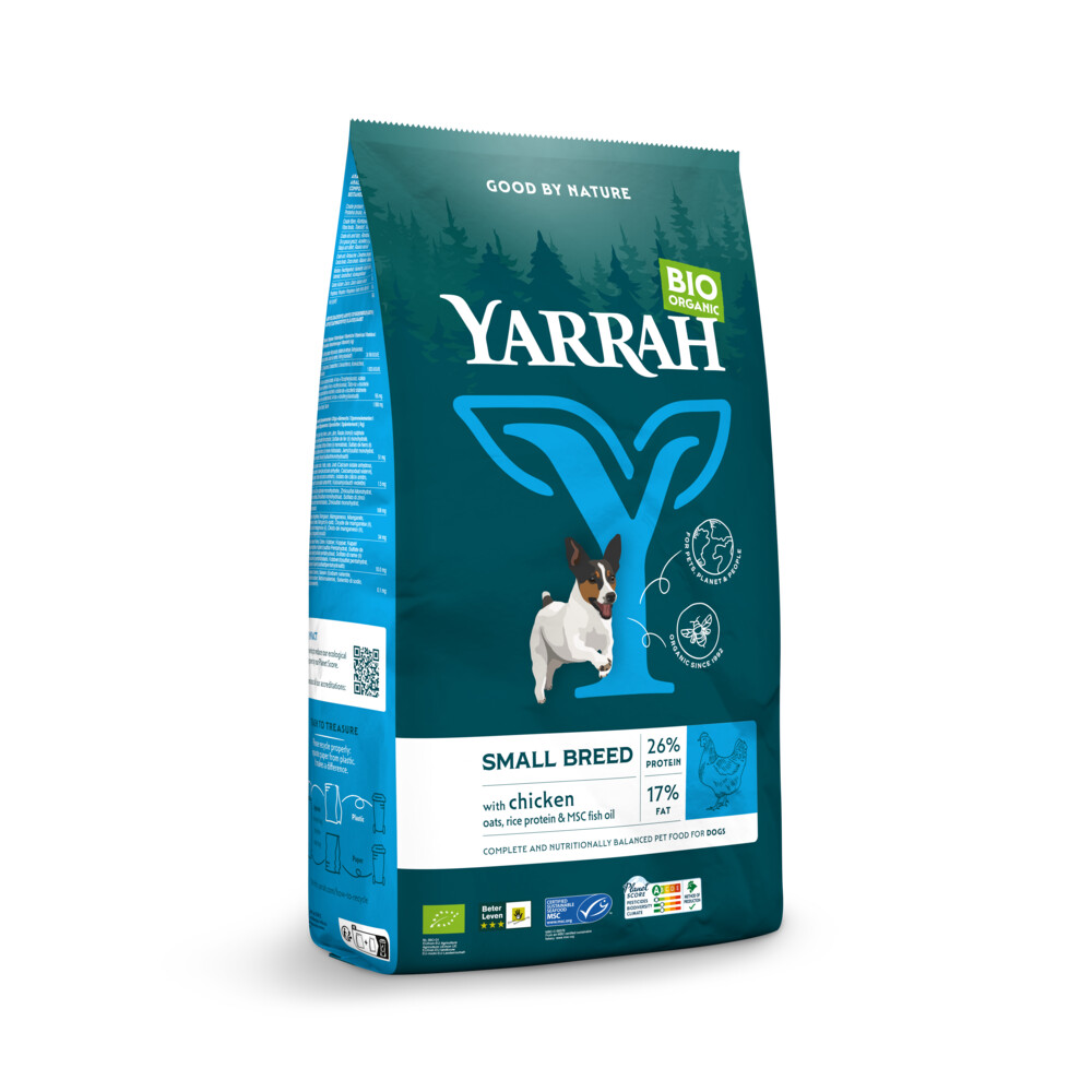 Yarrah Bio Hondenvoer Small Breed Kip5 kg