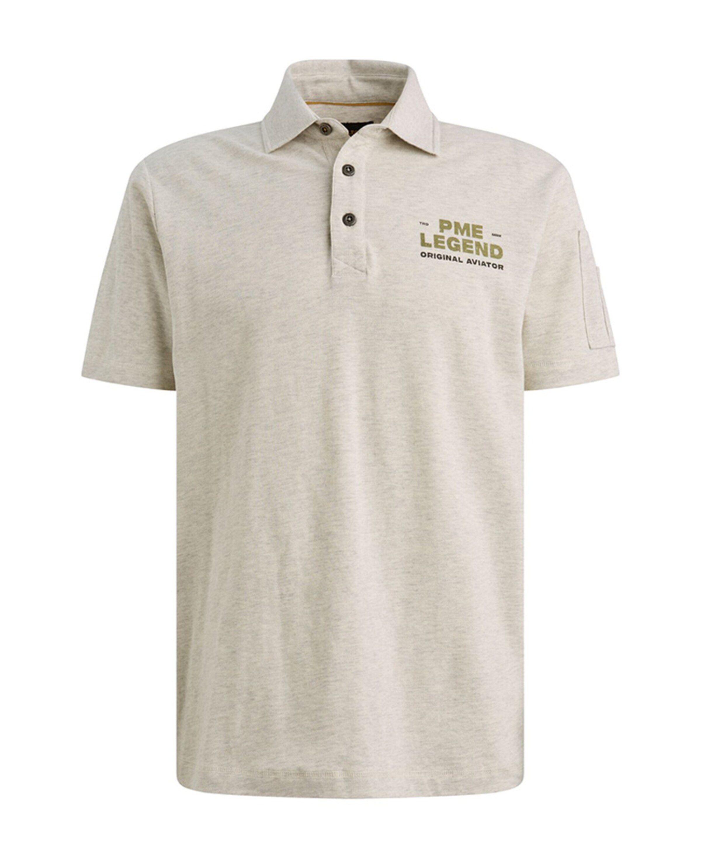 PME Legend Heren polo grijs