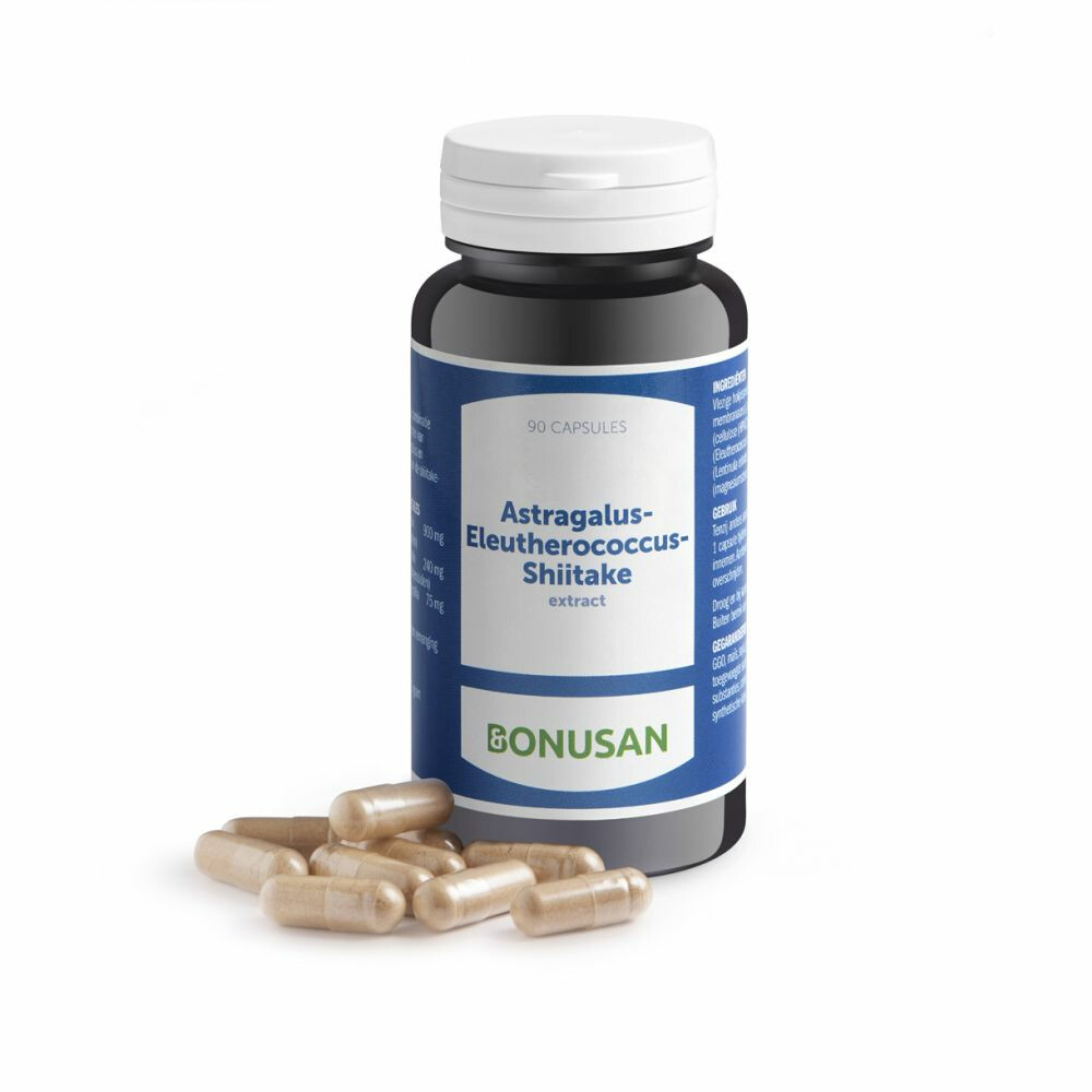 Bonusan Astragalus Eleutherococcusl Shiitake Extract 90 capsules