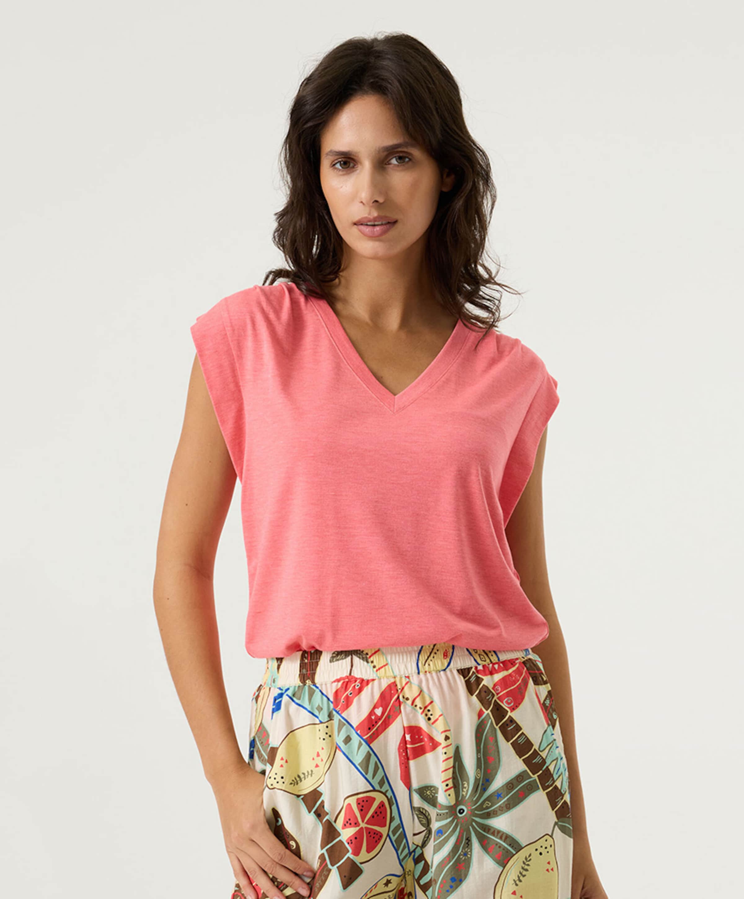 Garcia Dames T-shirt roze