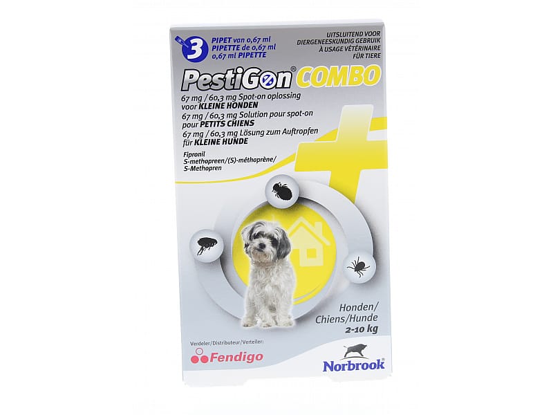 Pestigon Combo Kleine Hond 3 pipetten
