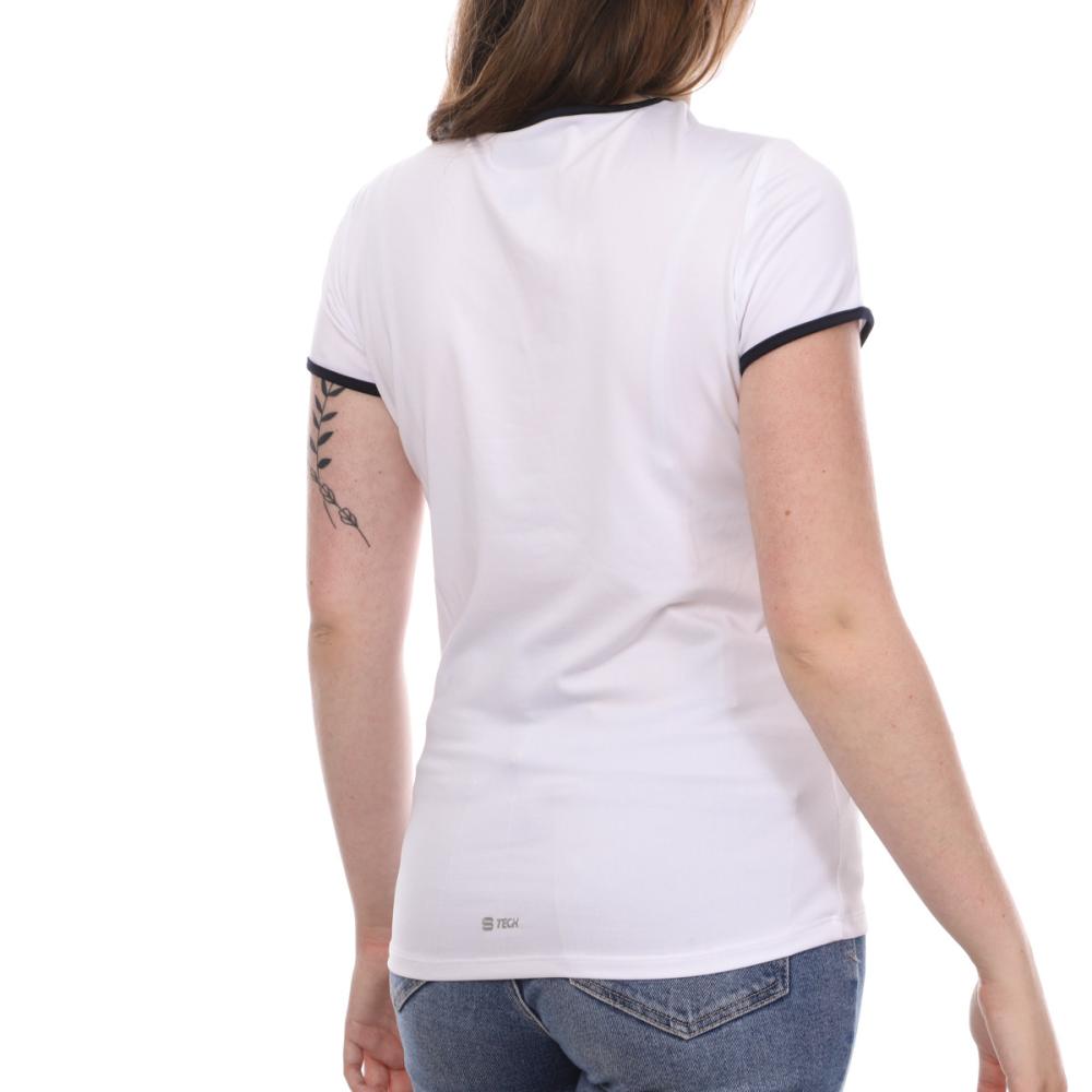 Sergio Tacchini T-Shirt Blanc Femme Sergio Tacchini Eva