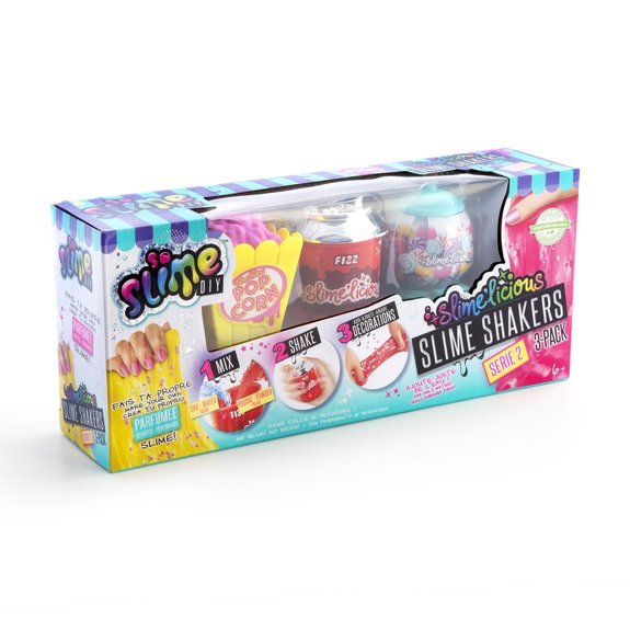 Pack de 3 shaker Slimelicious DIY