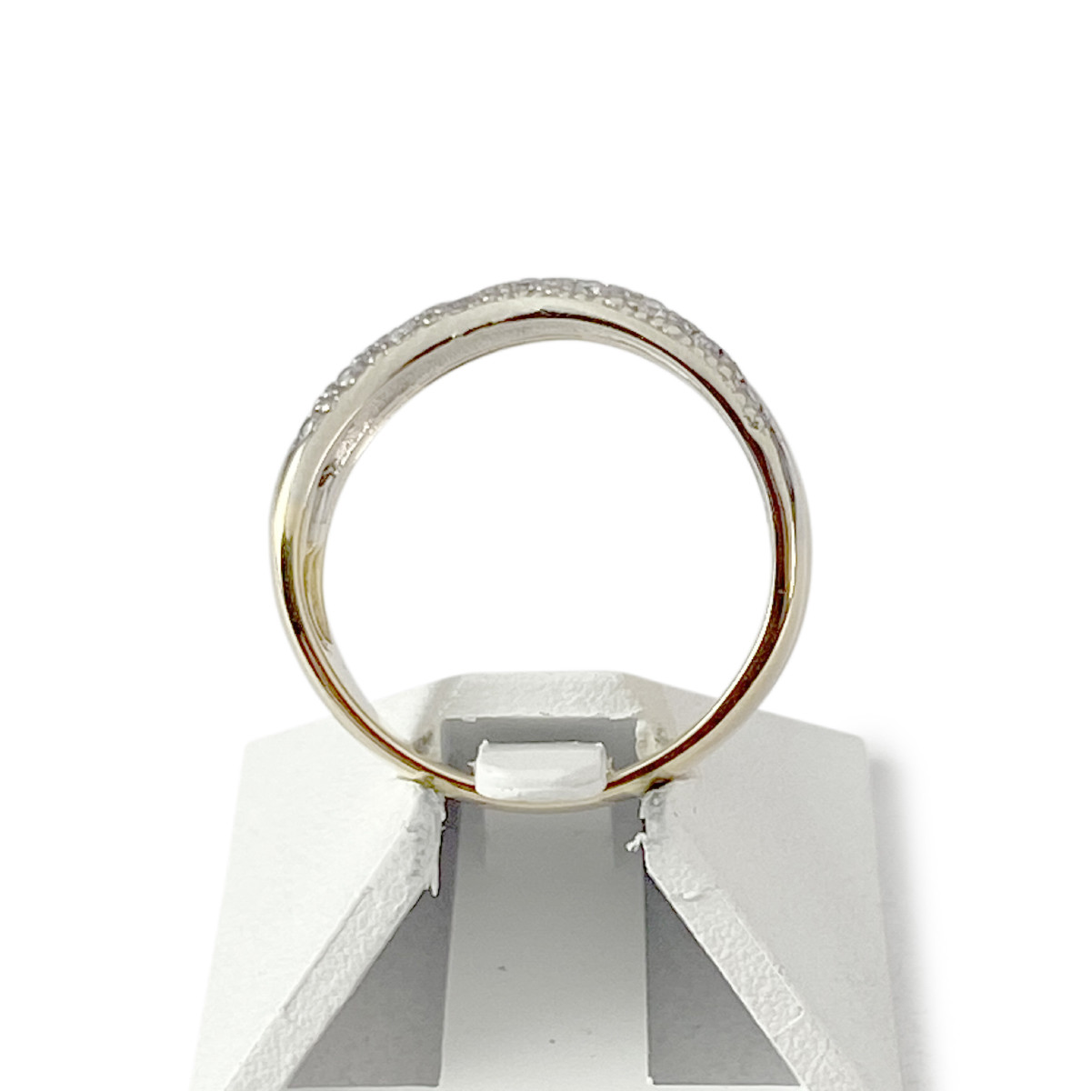 Bague d'occasion 2ors 750 diamants