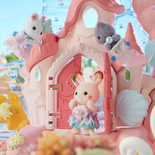 Sylvanian Families - Baby Havfrue Slot - 5701