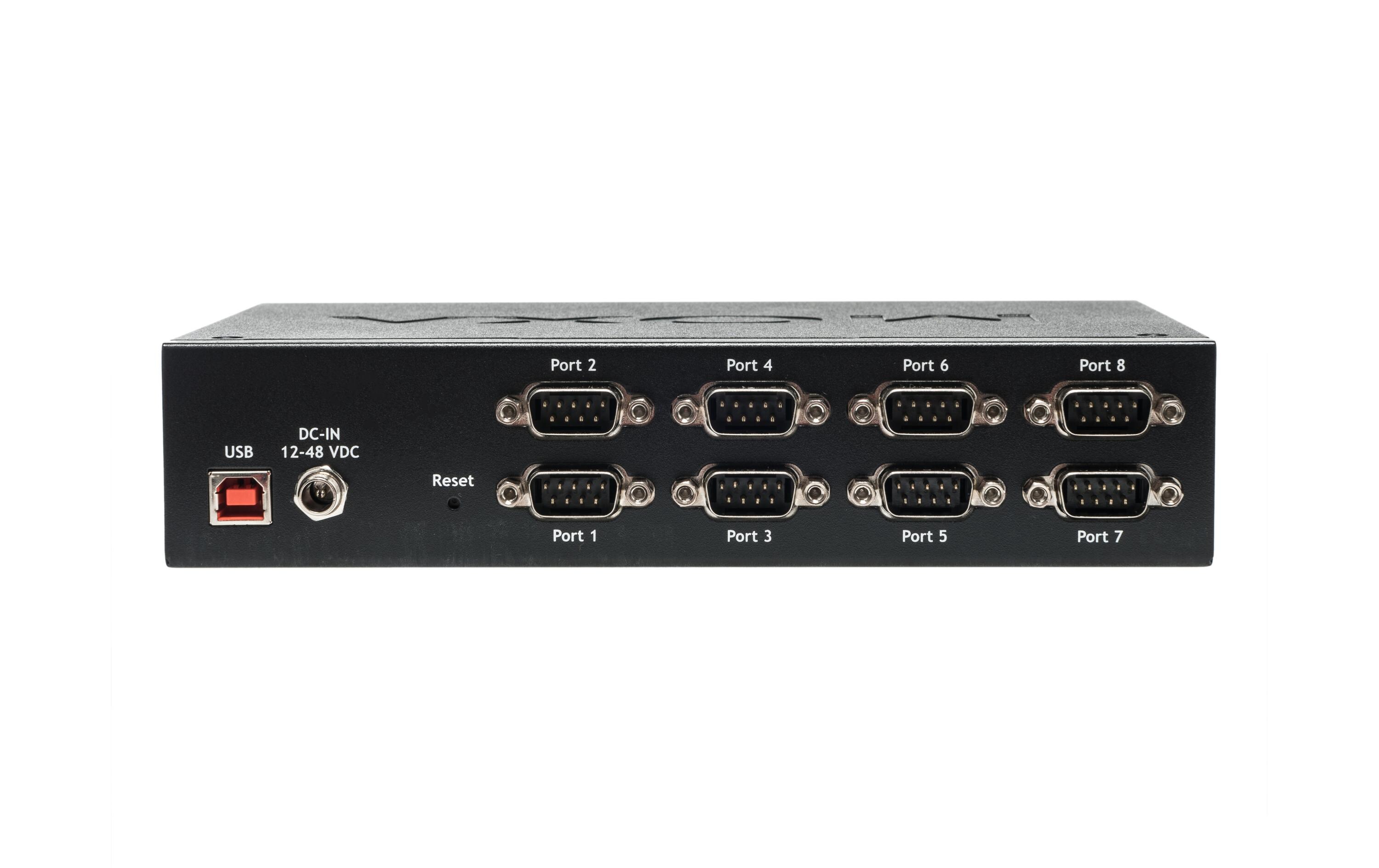 Schnittstellenkonverter UPort 1610-8<br>USB-zu-Seriell-Konverter mit 8 Ports