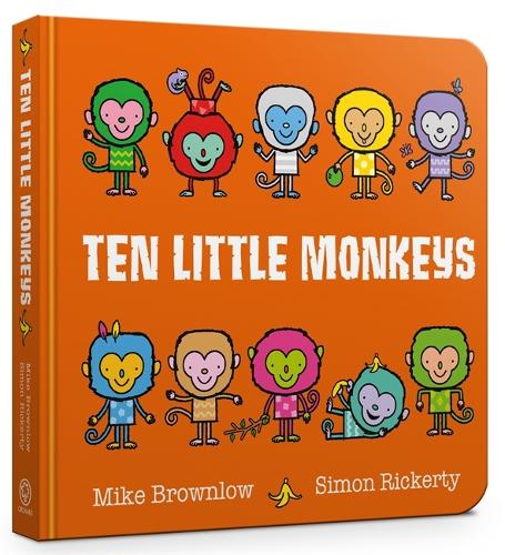 Ten Little Monkeys Board Book - Ten Little (Board book)