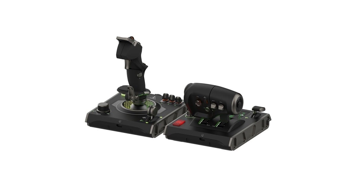 Turtle BeachVelocityOne Flightdeck gaming hotas  (Zwart, Windows 10/11)