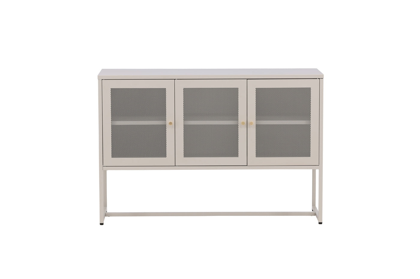 FjÃ´rd - Dressoir Beige 120cm - Staal - Malla