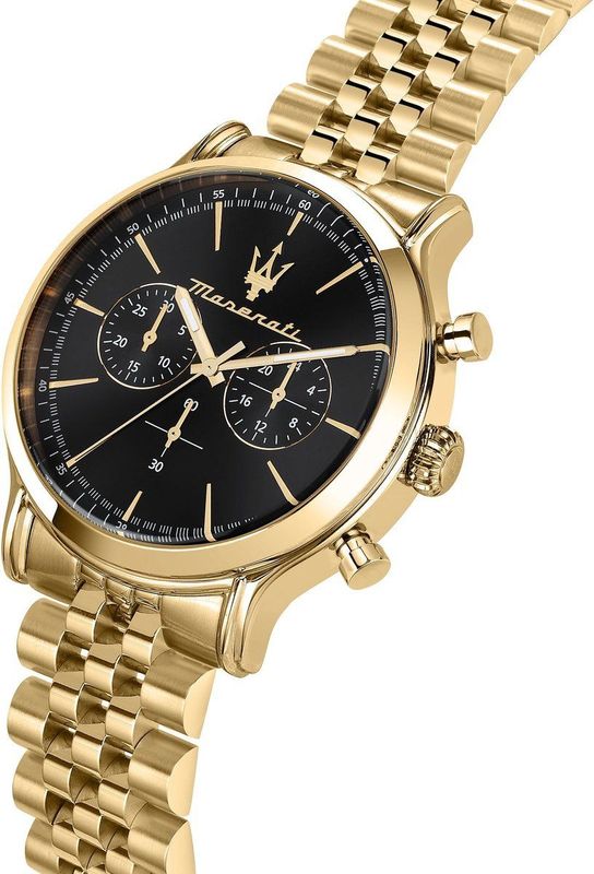 Maserati Heren horloges quartz analoog One Size Goud 32022987