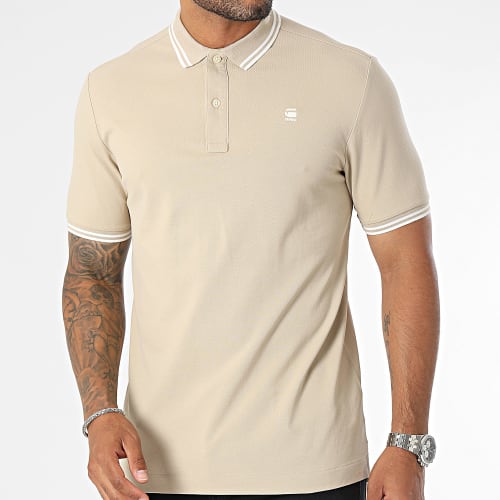 Polo Manches Courtes Dunda D17127-5864 Beige