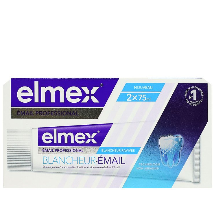 Blancheur Email dentifrice 2x75ml