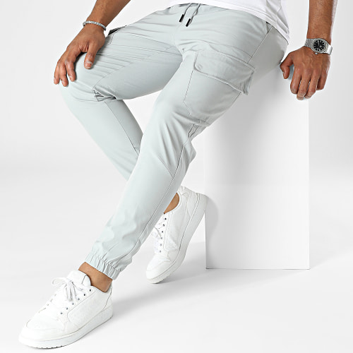 Pantalon Cargo Gris
