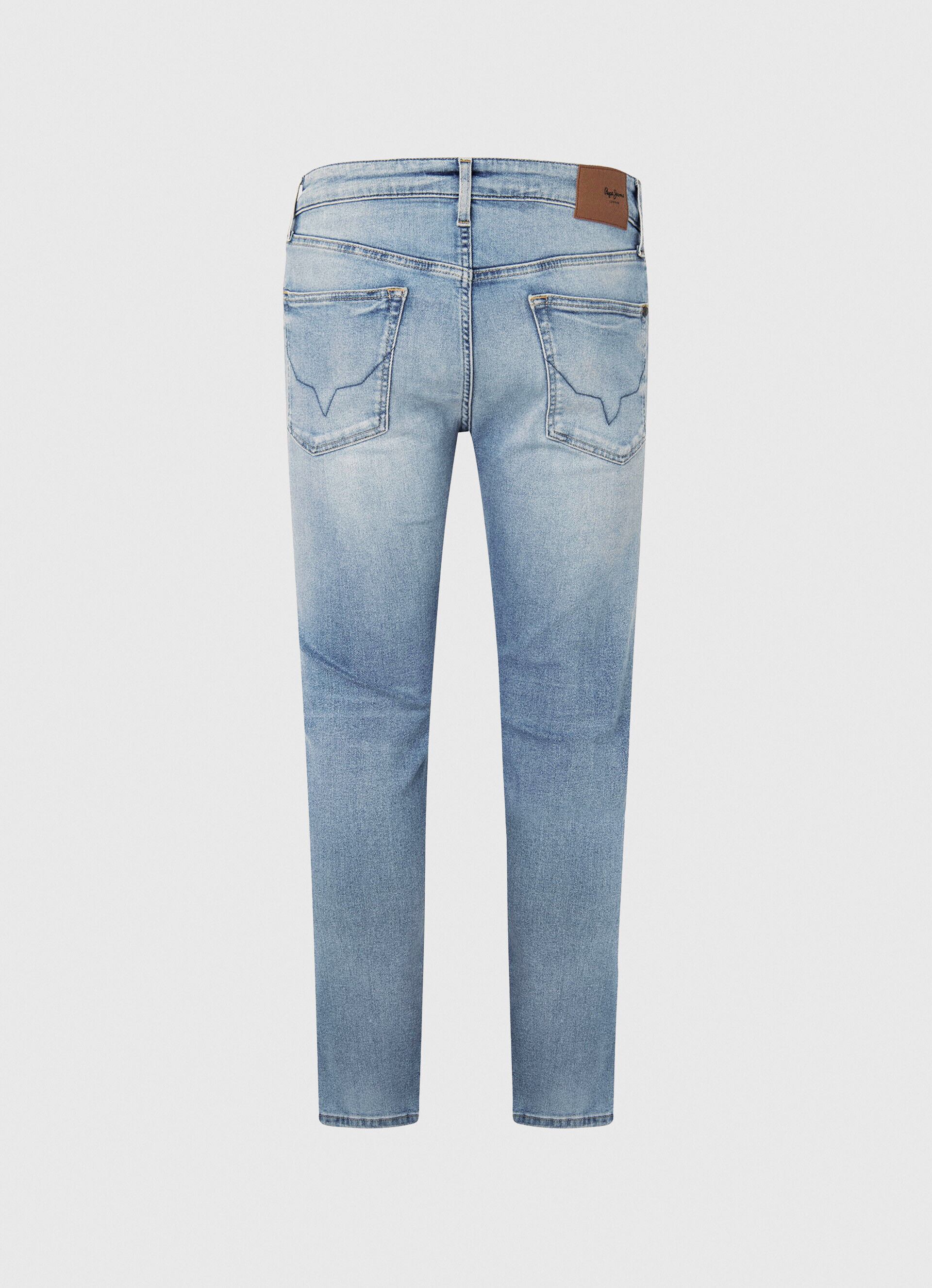 JEAN HATCH 5PKT SLIM REGULAR SHOT - jeans