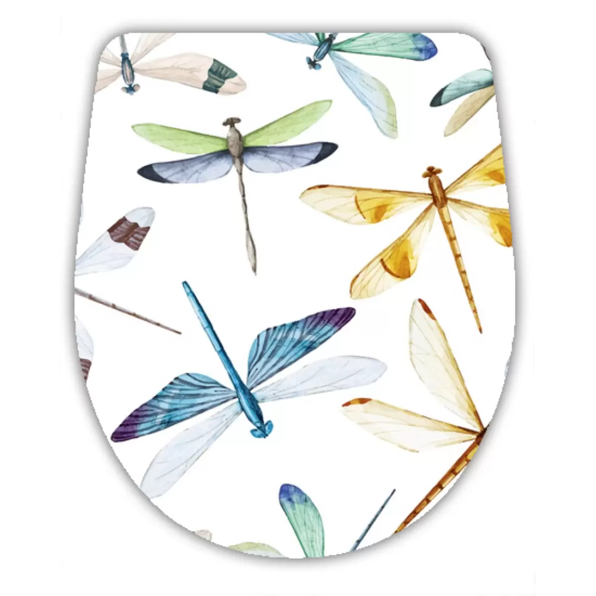 WC Sitz Dragonfly weiss