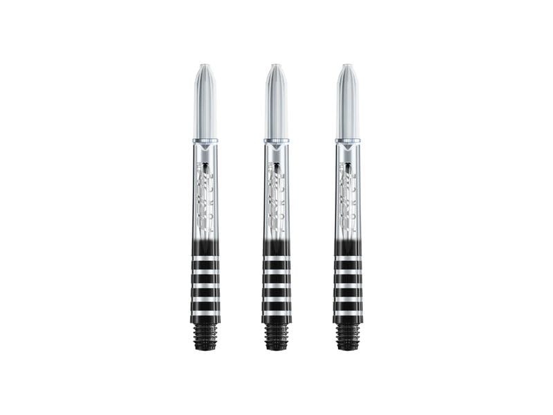 Winmau Shaft Prism Force Medium 47 mm, 3 Stück – Transparen Medium Shaft Set