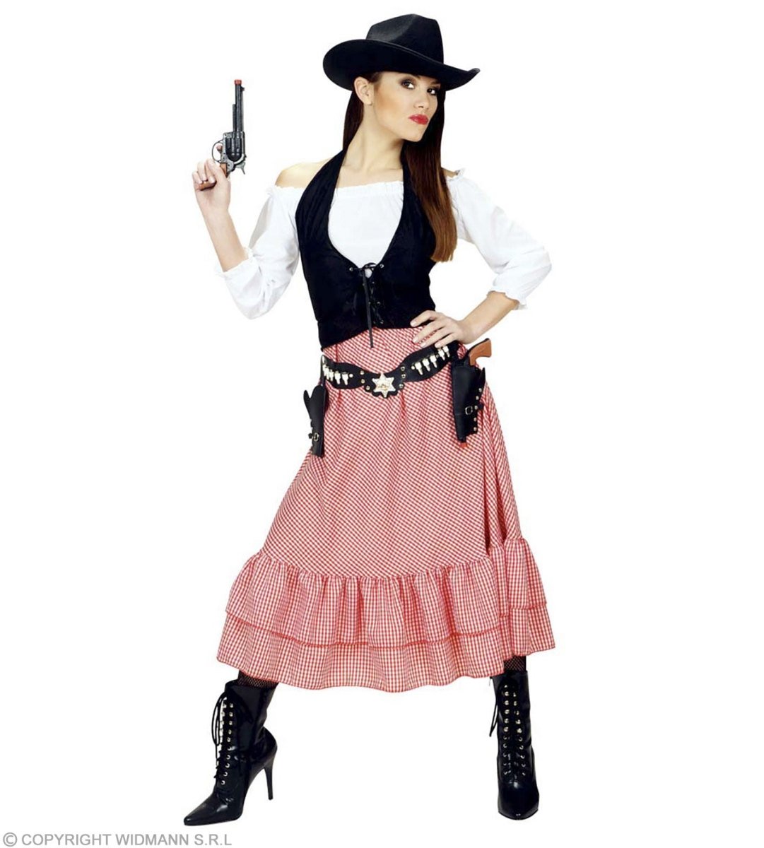 Cowgirl Kostuum 3 delig