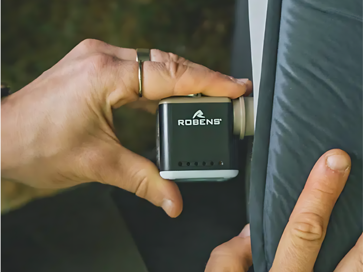 Robens Torrin 2-in-1 pomp met lantaarn
