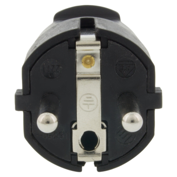 Handson Stekker PVC RA Zwart