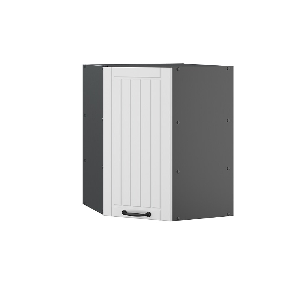 Vicco Eckhängeschrank 57 cm FAME Line Küchenschrank Küchenzeile Landhaus Weiß Anthrazit