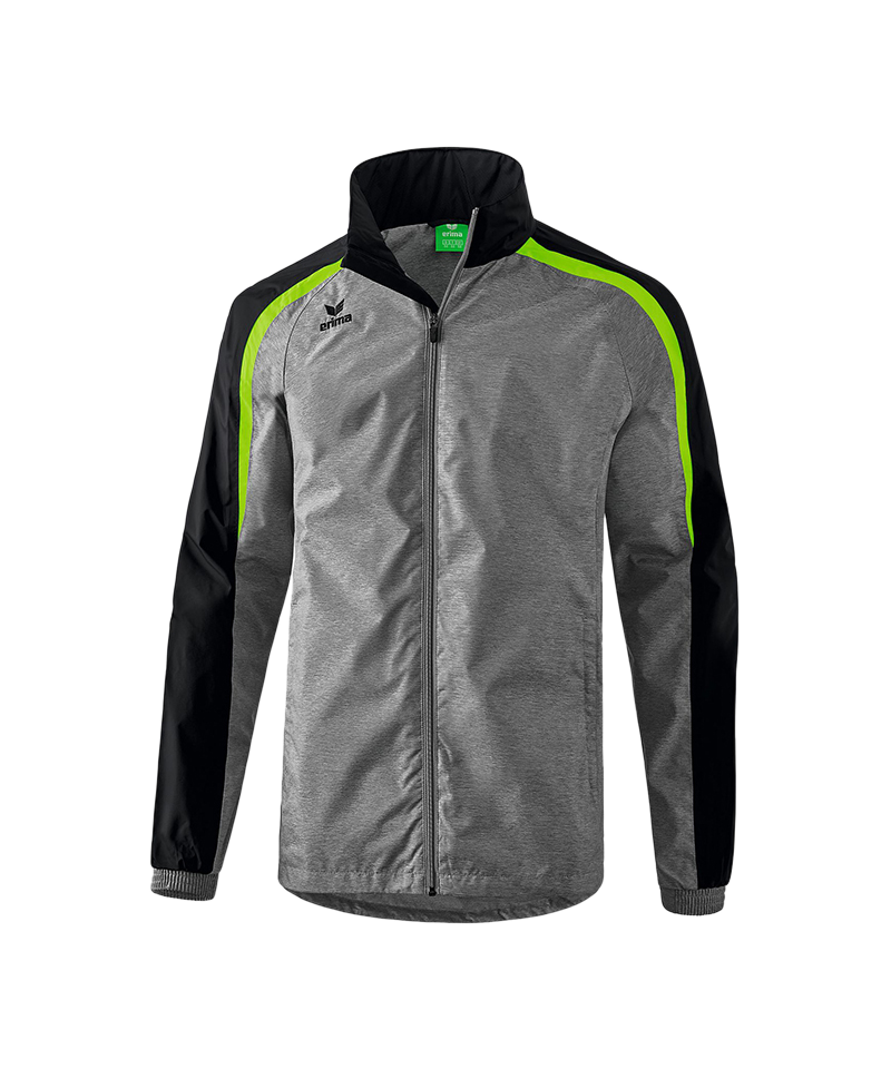 Erima Liga 2.0 Regenjacke Grau Schwarz Grün