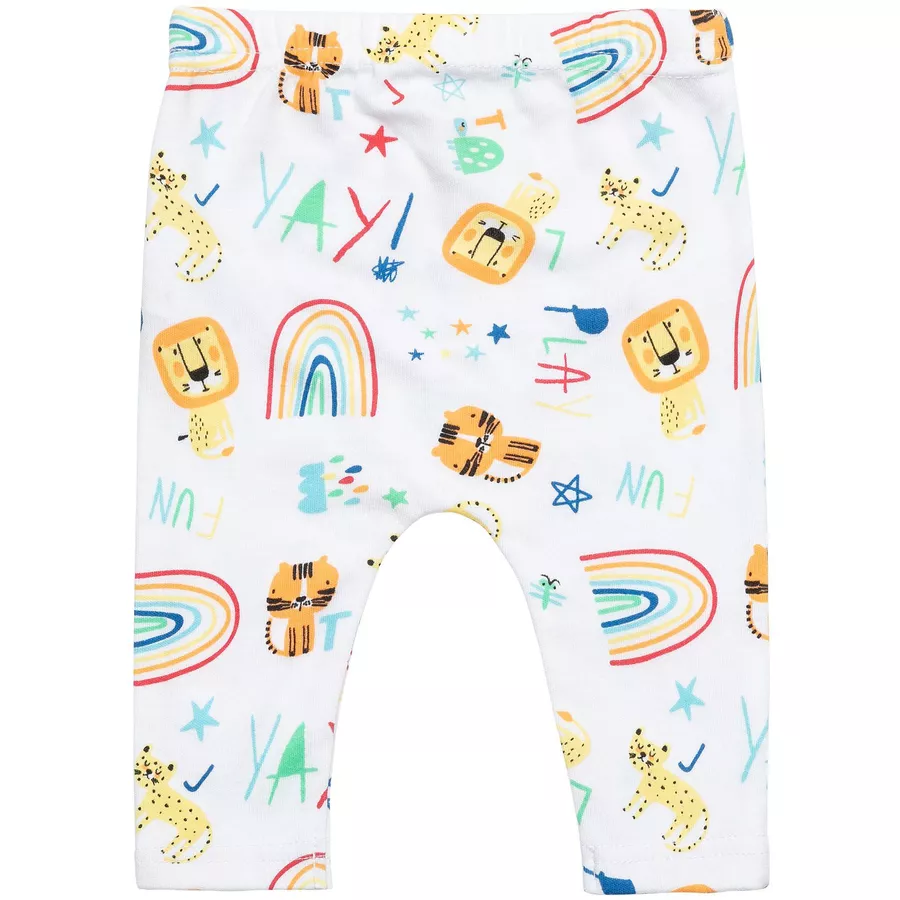 MINOTI 3er-Pack Leggings Weiß