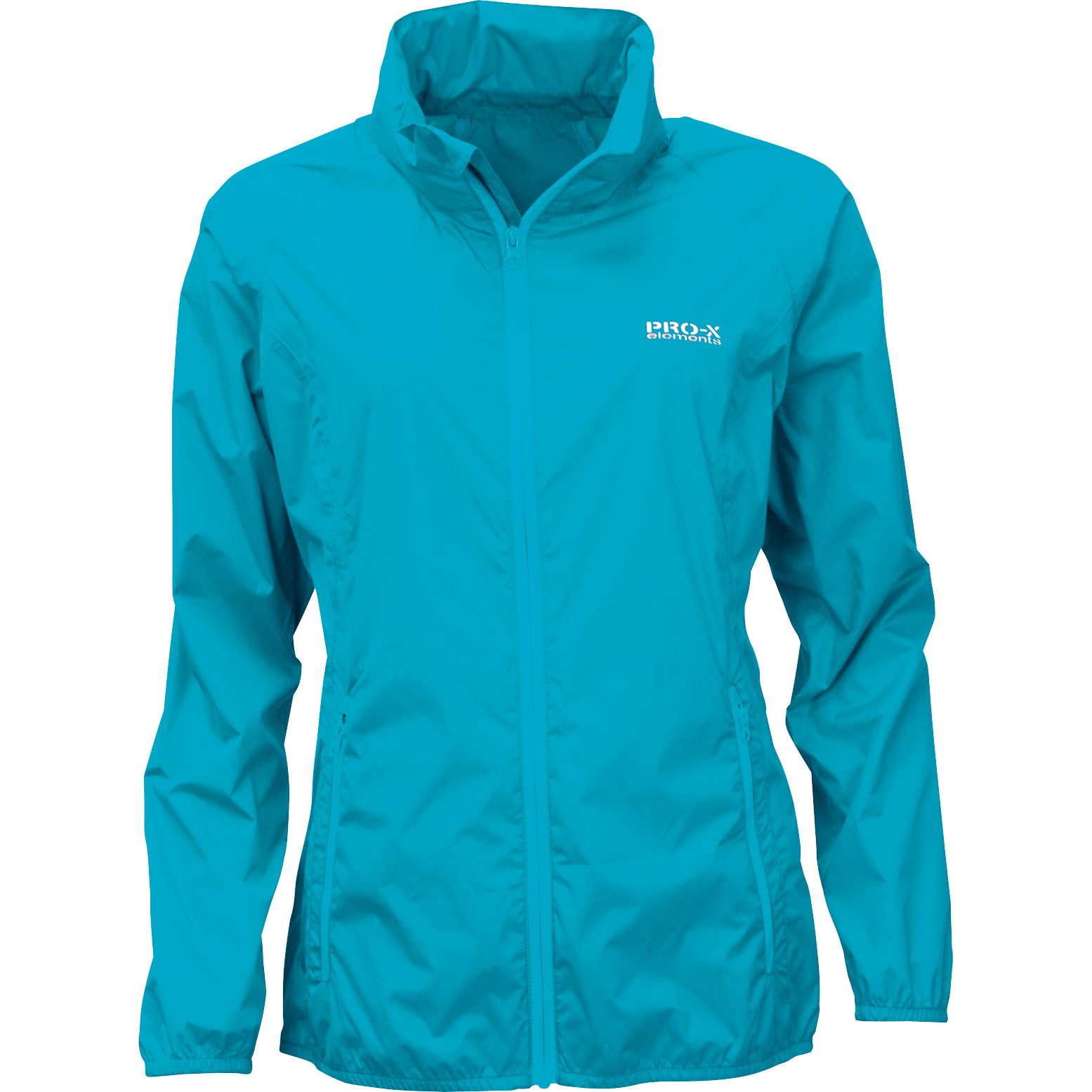 Pro-X elements Pack-able Bike Regenjacke Damen türkis