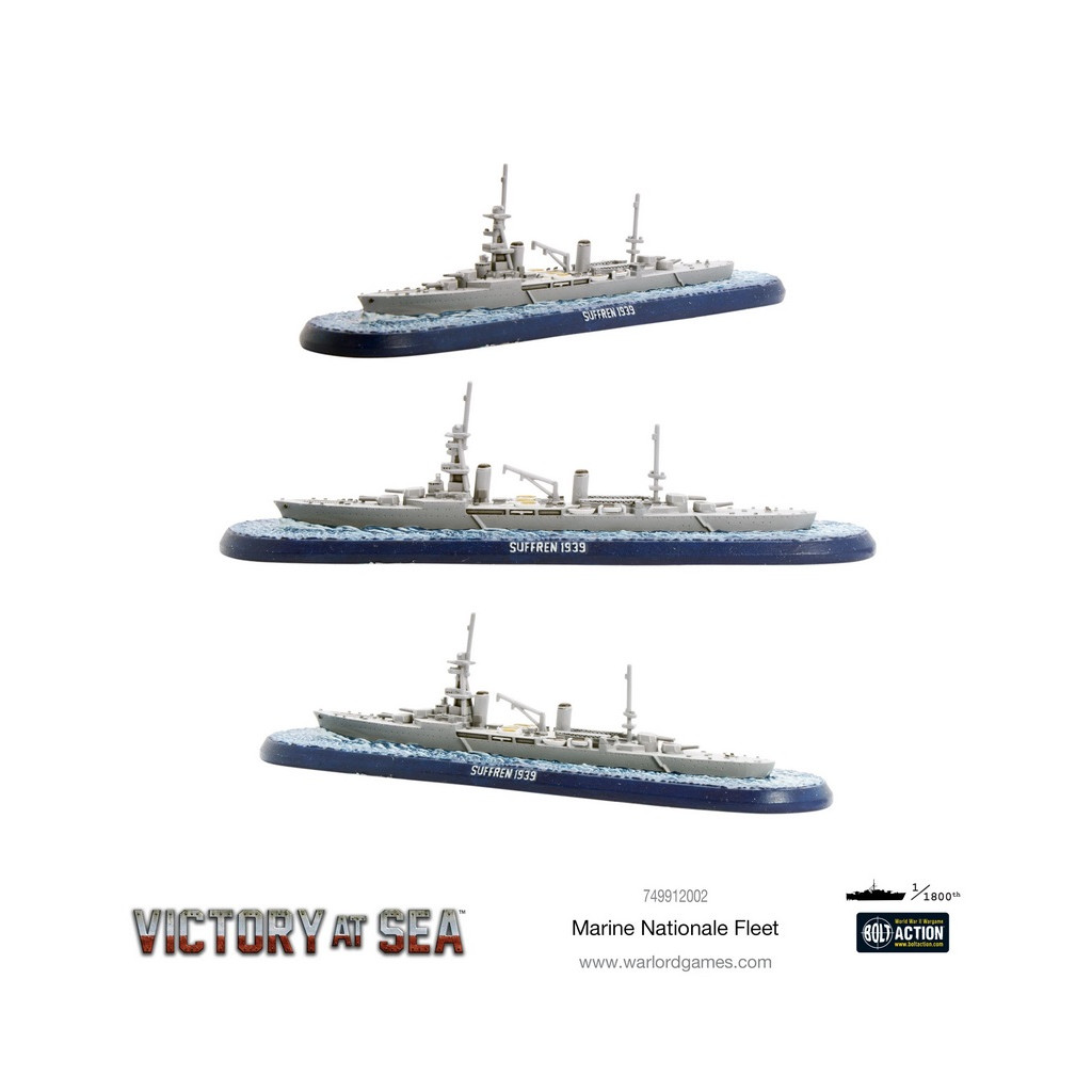 Victory at Sea - French Navy Starter Fleet