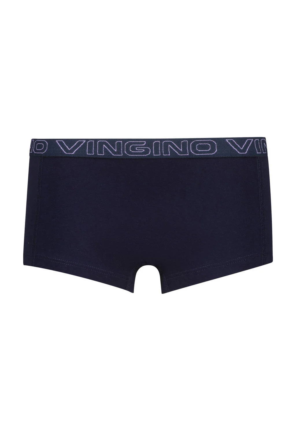 Vingino bh-top + 2 shorts paars/zwart
