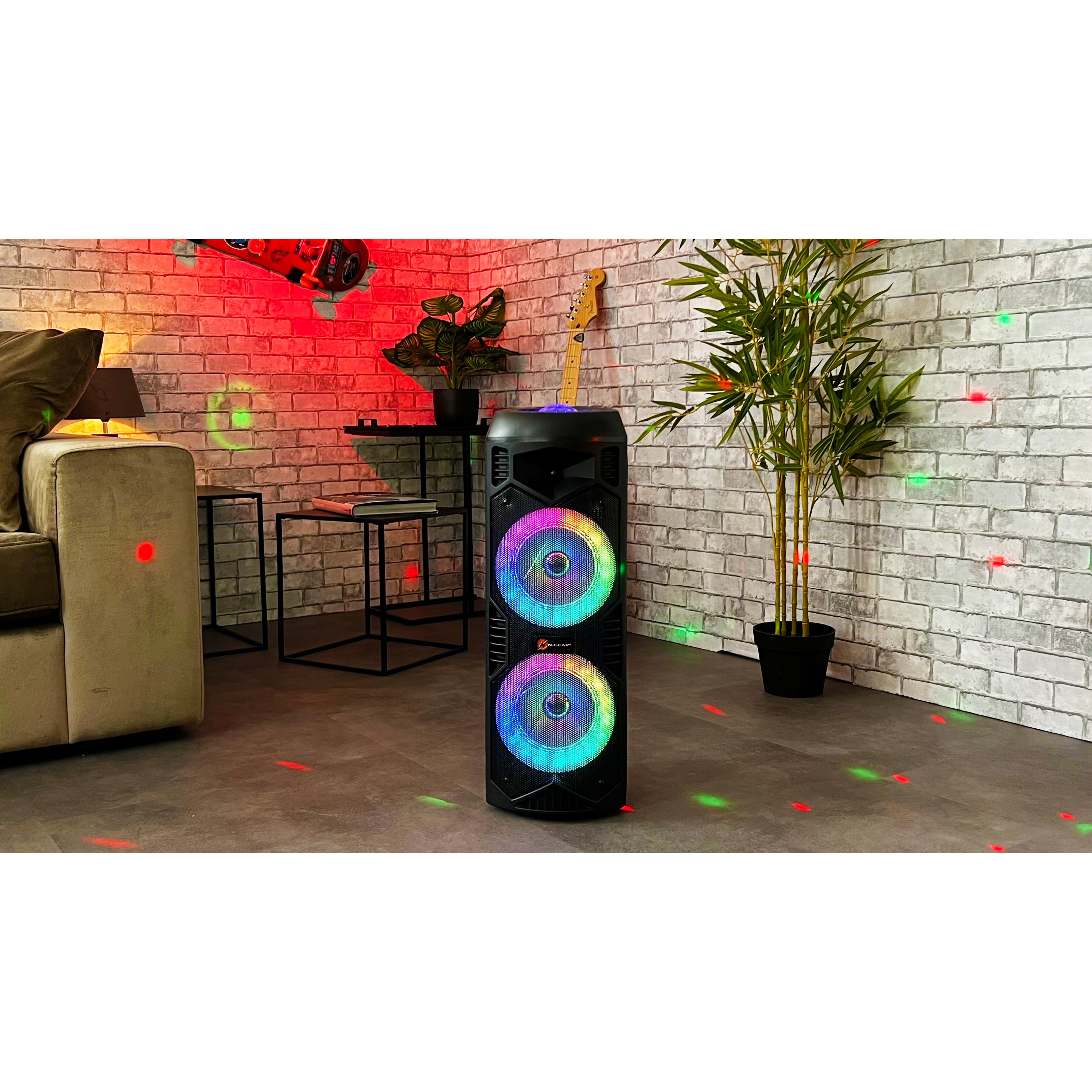 N-Gear Let's Go Party 5150 Black mobiele partyspeaker