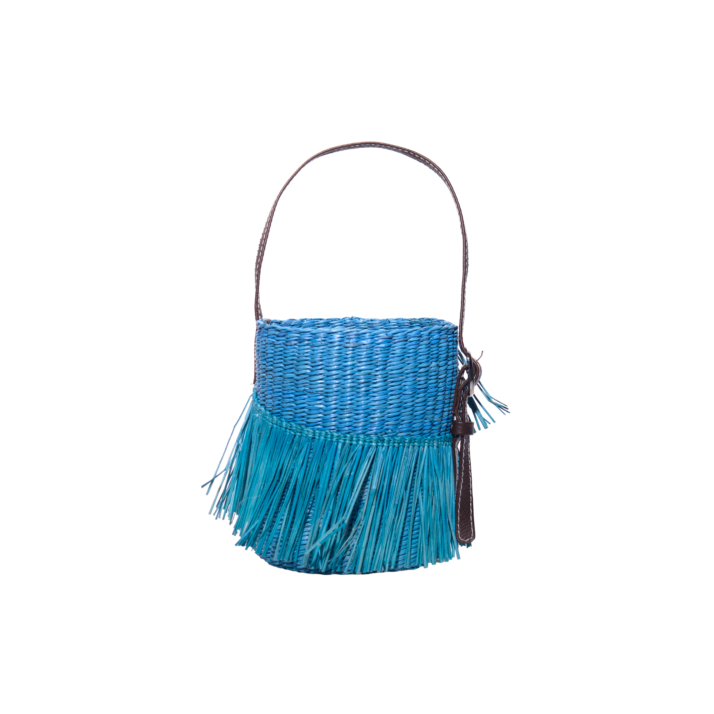 Mini seau effiloché à ceinture