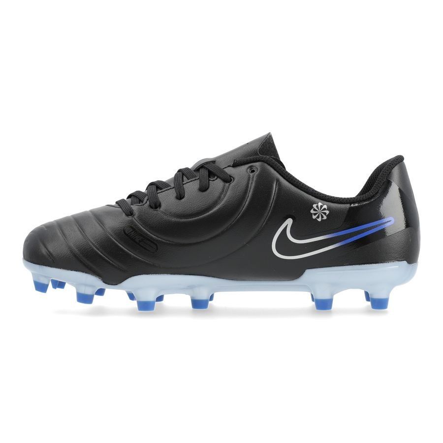 Nike Tiempo Legend 10 Club MG Shadow - Noir/Chrome/Bleu Enfant