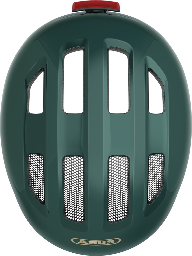 Abus Smiley 3.0 Ace LED Cykelhjelm Royal Green