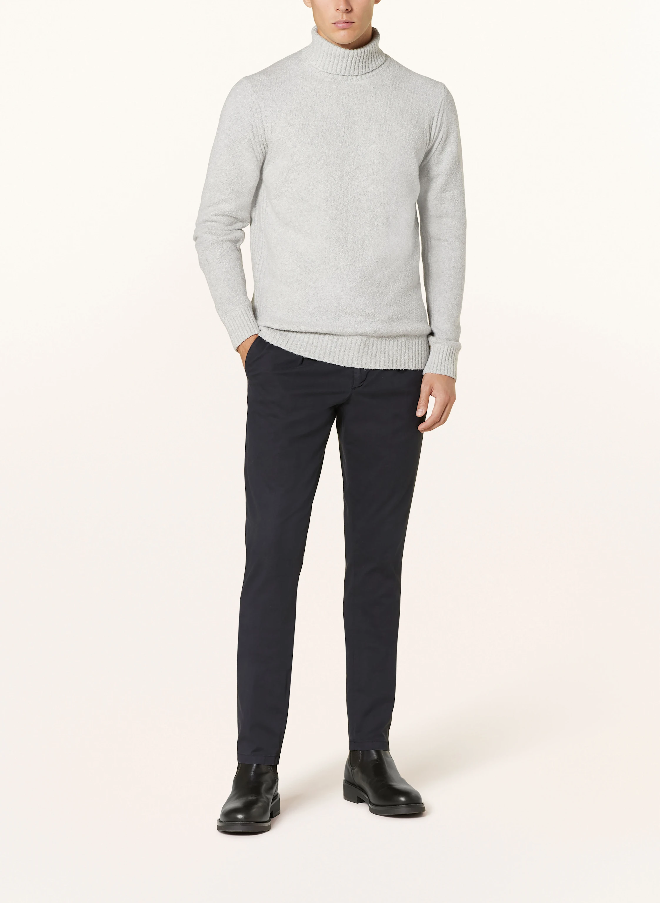 CINQUE Bouclé-Rollkragenpullover CIZINO