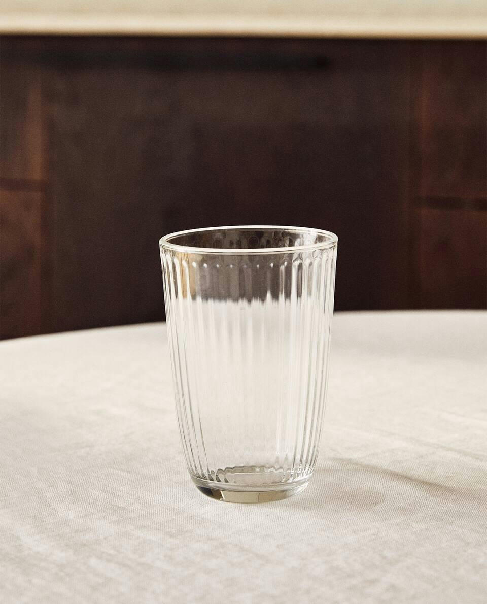 Copo de vidro para refrigerante