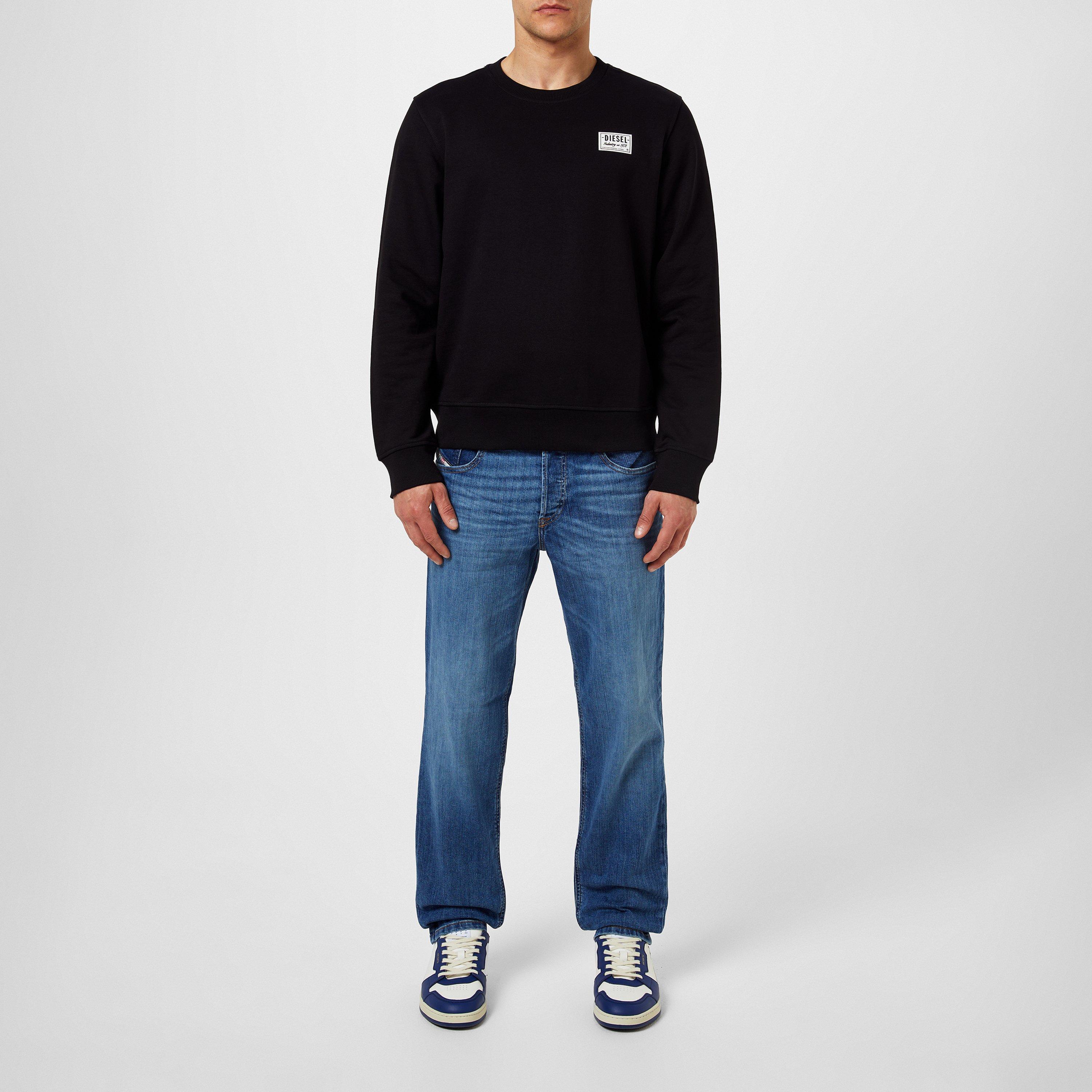 Diesel Patch Logo Crew Sweater