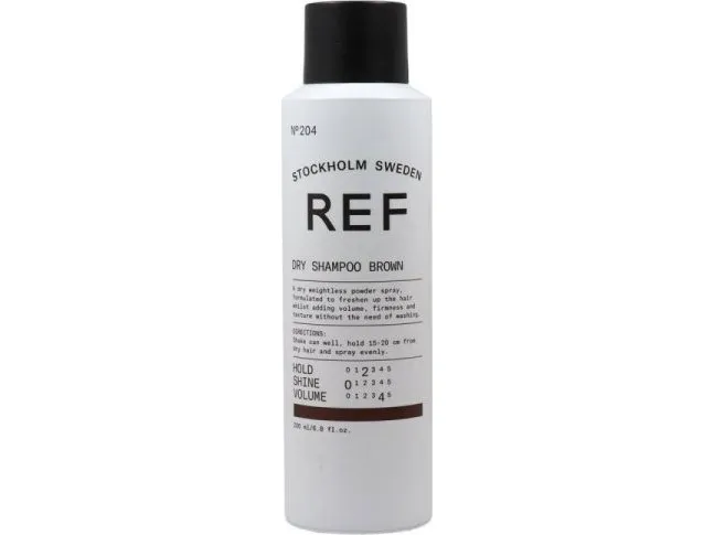 Ref Stockholm Dry Shampoo Brown N°204 dry shampoo for dark hair 200 ml
